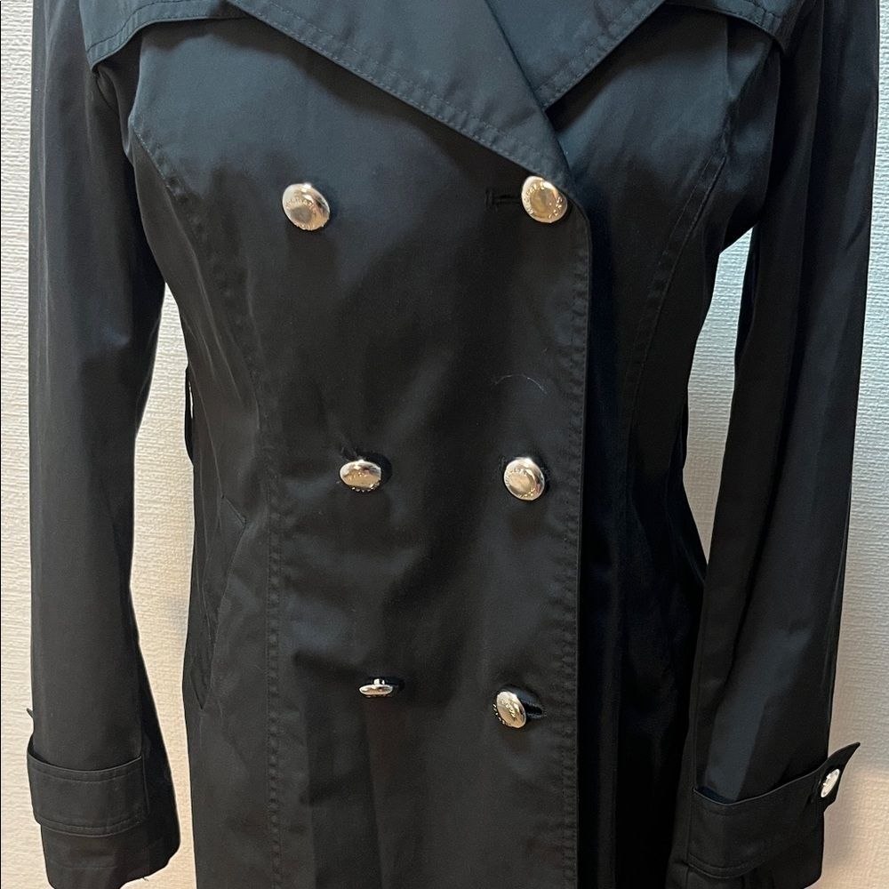 Michael Michael Kors Double-Breasted Trench Coat - Picture 3 of 13
